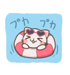 ぬけ_ねこ_01（個別スタンプ：24）