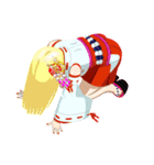 頑張る巫女お姉さん【HG】（個別スタンプ：8）