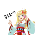 頑張る巫女お姉さん【HG】（個別スタンプ：14）