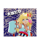 頑張る巫女お姉さん【HG】（個別スタンプ：25）