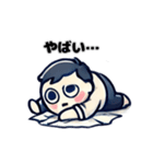 仕事帰りにつかれてフラフラなビジネスマン（個別スタンプ：10）
