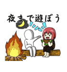 沙夜と夏 1（個別スタンプ：2）