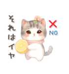 猫がいっぱい♡大人可愛い日常あいさつ（個別スタンプ：24）