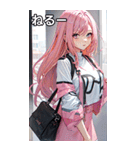 ささやき女の子 7（個別スタンプ：27）