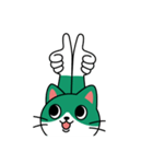 足袋ねこ“すだち”のラインスタンプ（個別スタンプ：21）