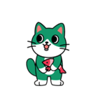 足袋ねこ“すだち”のラインスタンプ（個別スタンプ：24）