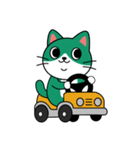 足袋ねこ“すだち”のラインスタンプ（個別スタンプ：25）