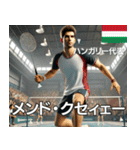 ⚫架空のバドミントン世界選手権で日常会話！（個別スタンプ：27）