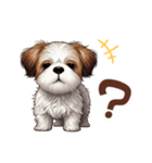 チワワ×シーズ ミックス スタンプ！！愛犬（個別スタンプ：7）