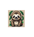 ドット絵の森の動物たち（個別スタンプ：24）