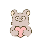 My sweet glasses bear（個別スタンプ：2）