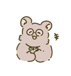 My sweet glasses bear（個別スタンプ：17）