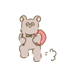 My sweet glasses bear（個別スタンプ：26）