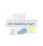 mt masking tape メッセージスタンプ（個別スタンプ：4）