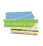 mt masking tape メッセージスタンプ（個別スタンプ：5）