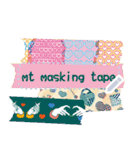 mt masking tape メッセージスタンプ（個別スタンプ：8）