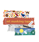 mt masking tape メッセージスタンプ（個別スタンプ：15）