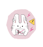 耳飾りうさぎ for クリスチャン（個別スタンプ：9）