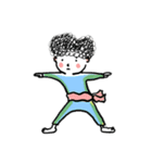 行動で訴えてくる子供たち（個別スタンプ：1）