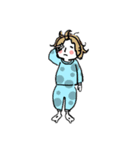 行動で訴えてくる子供たち（個別スタンプ：3）