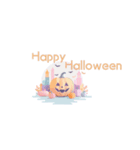 ハロウィンスタンプ パステルカラー（個別スタンプ：1）