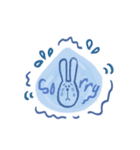 Bubbles Rabbit.（個別スタンプ：8）