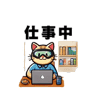 筋肉ねこシリーズ③（個別スタンプ：14）