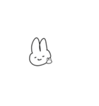 ゆるうさぎく（個別スタンプ：1）