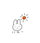 ゆるうさぎく（個別スタンプ：5）
