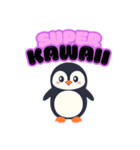 可愛いペンギンスタンプ色々（個別スタンプ：1）