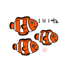 海の生き物たちshun（個別スタンプ：16）