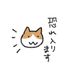 某某猫/まあまあねこ ていねい（個別スタンプ：2）