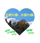 いいえ、気にしないで。日本語の挨拶 ラブ（個別スタンプ：34）