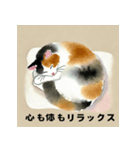 かわいい猫のお昼寝コレクション（個別スタンプ：2）