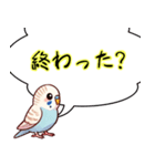 セキセイインコのひとこと（個別スタンプ：9）