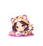 にゃんにゃんキッズスタンプ（個別スタンプ：29）