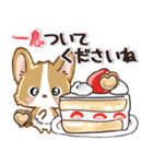 愛犬コーギーdeごあいさつ♡毎日（個別スタンプ：23）