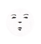 あいまいな表情、微妙な感情（個別スタンプ：13）