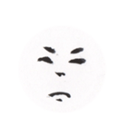あいまいな表情、微妙な感情（個別スタンプ：23）