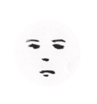 あいまいな表情、微妙な感情（個別スタンプ：28）