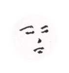 あいまいな表情、微妙な感情（個別スタンプ：31）