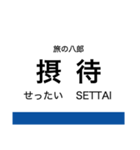 リアス線2(宮古-久慈)の駅名スタンプ（個別スタンプ：7）