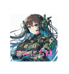 武装少女（個別スタンプ：3）