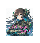 武装少女（個別スタンプ：4）