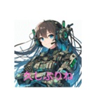 武装少女（個別スタンプ：16）