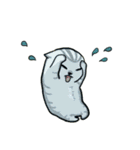 どこかで見た猫さんとナニカ（個別スタンプ：27）