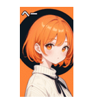 セーター姿の女の子18（個別スタンプ：32）