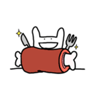 ゆるめのうさぎさんスタンプ（個別スタンプ：14）