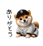 リアル野球しば犬（個別スタンプ：14）