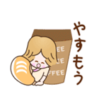 ☆笑顔で元気☆グルメのスタンプ（個別スタンプ：24）